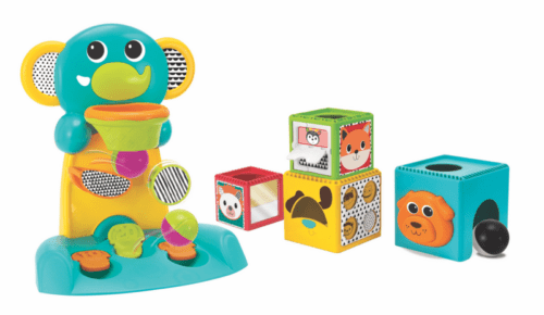 B-KIDS - Happy Hoops játékpult és Busy Baby összecsukható kockák