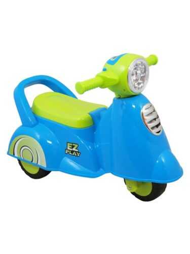 BABY MIX - Gyerek zenélős jármű motorScooter kék