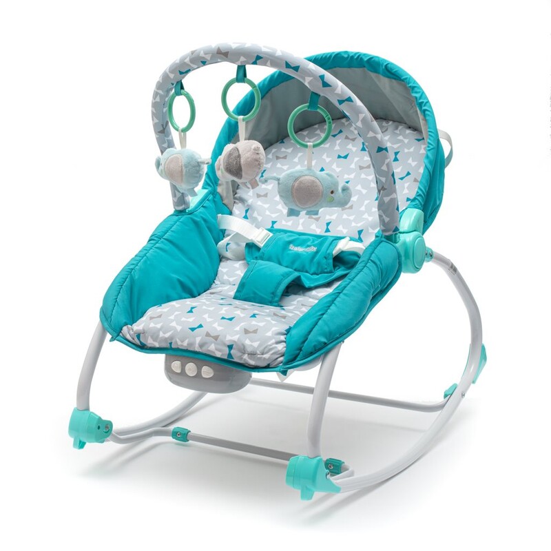 BABY MIX - Multifunkcionális baba hinta pihenőszékkék