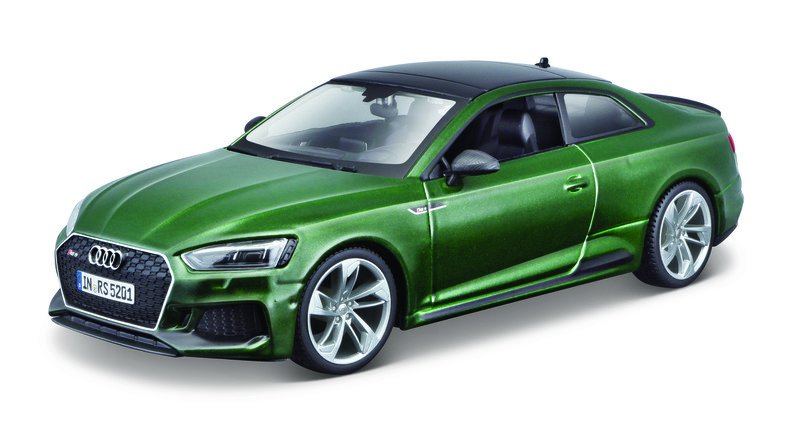 BBURAGO - 1:24 Plusz Audi RS 5 kupe zöld