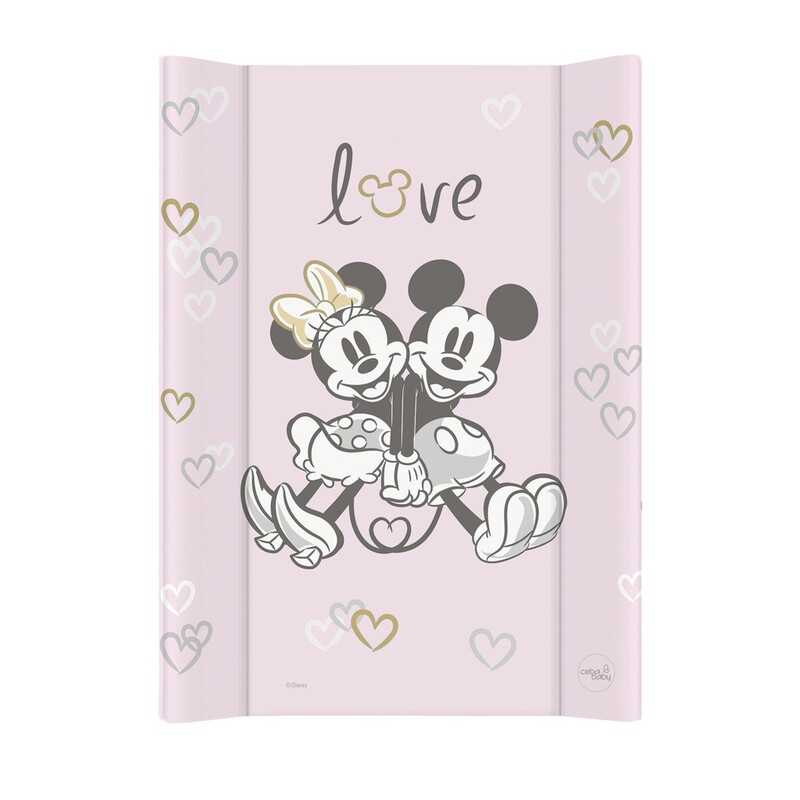 CEBA - COMFORT pelenkázó szőnyeg 50x70 Disney Minnie & Mickey Pink