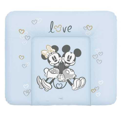 CEBA - Puha pelenkázó szőnyeg komódhoz 85x72 Disney Minnie & Mickey kék
