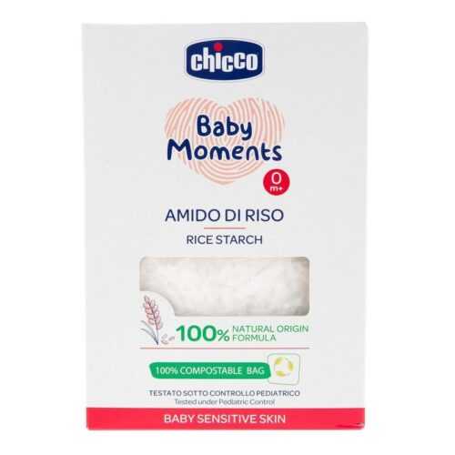 CHICCO - Baby Moments Sensitive 100 % bio rizskeményítő 250 g