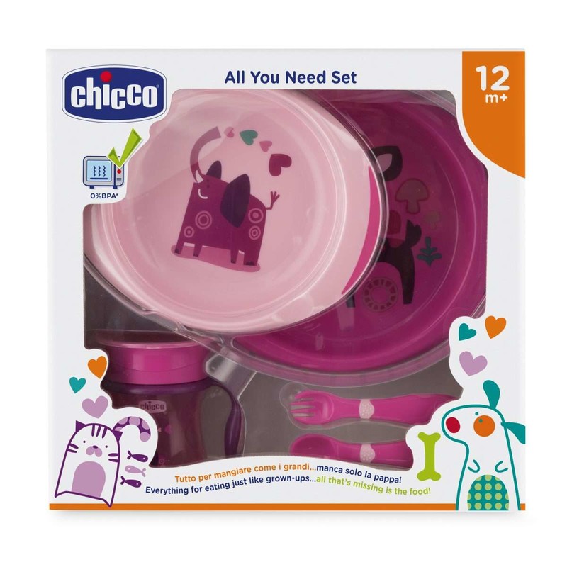 CHICCO - Étkező készlet - tányérok
