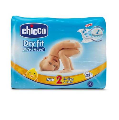 CHICCO - Mini pelenkák 3-6kg 25db