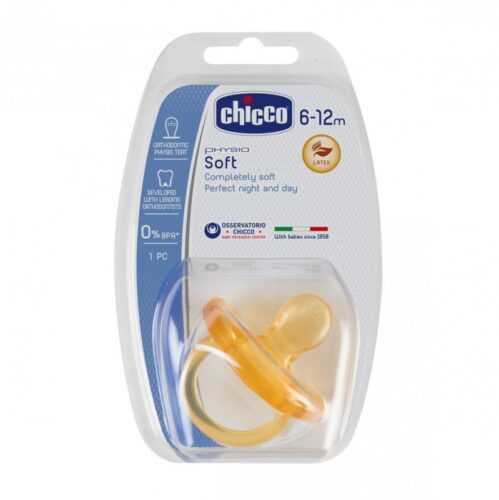 CHICCO - Physio Soft 6-12m+ gumiszopó cumi