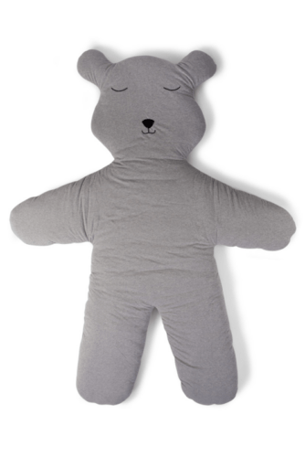 CHILDHOME - Teddy mackó játéktakaró Teddy Jersey szürke 150cm