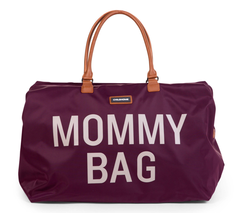 CHILDHOME - pelenkázó táska Mommy Bag padlizsánbarna