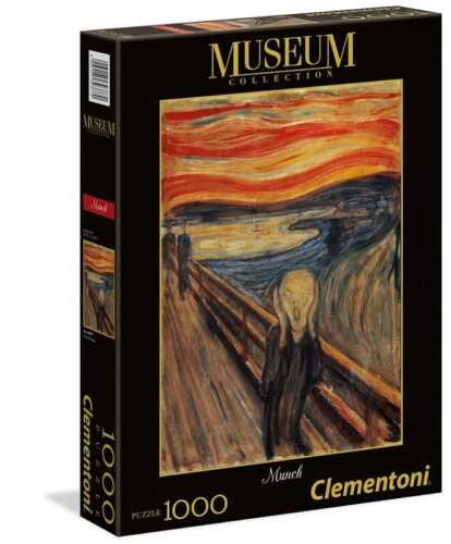 CLEMENTONI - Puzzle 1000 Munch/A sikoly