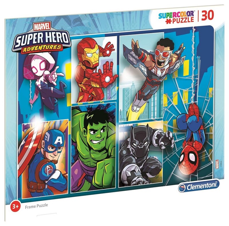 CLEMENTONI - Puzzle 30 Marvel hősök