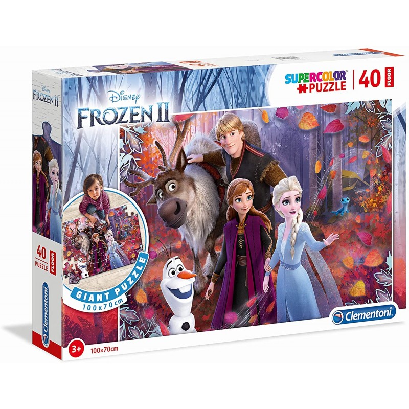 CLEMENTONI - Puzzle 40 Frozen2