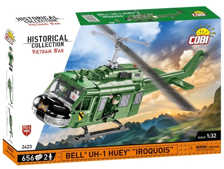 COBI - 2423 Vietnam War BELL UH-1 HUEY IROQUOIS