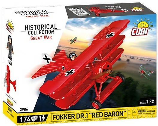 COBI - 2986 Fokker Dr. Én Vörös báró