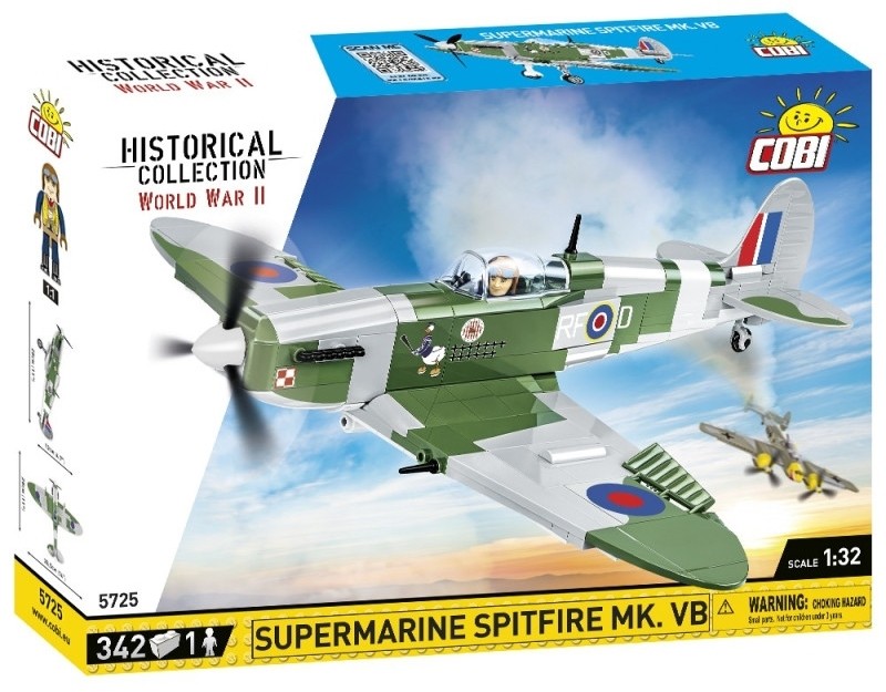 COBI - 5725 II WW Supermarine Spitfire Mk. VB