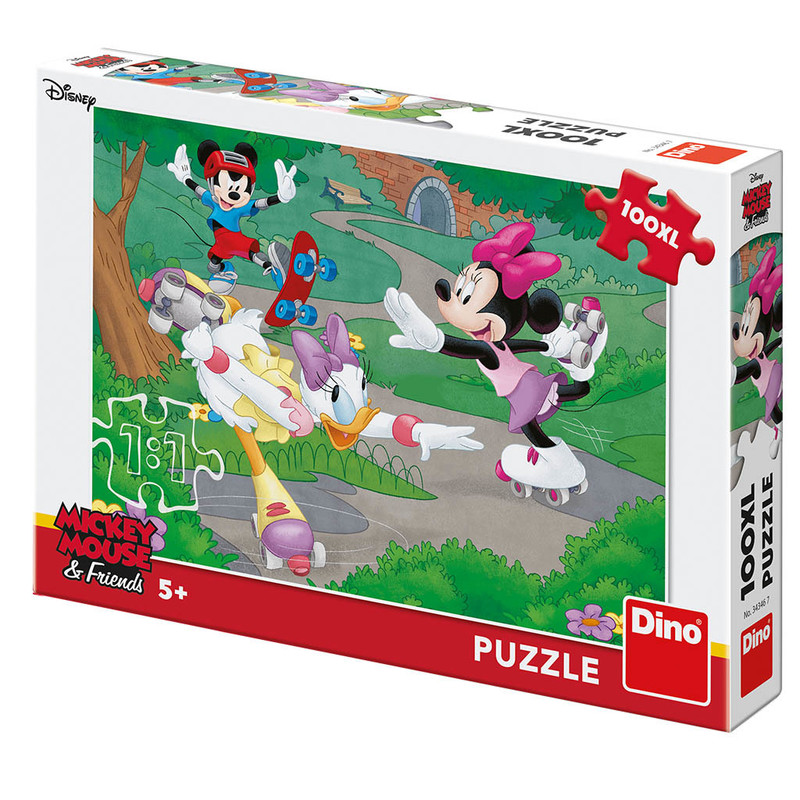 DINOTOYS - Minnie Sports 100XL puzzle