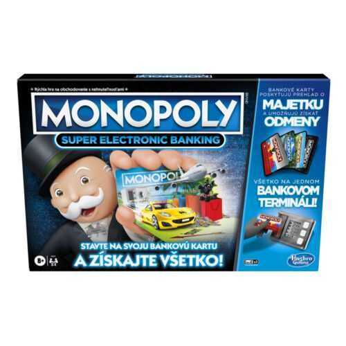 HASBRO - Monopoly Super elektronikus banki SK verzió