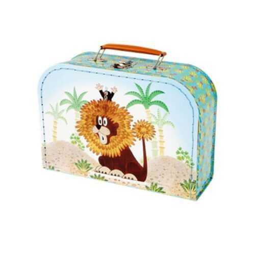 KAZETO - Bőrönd 25 cm Vakond és oroszlán