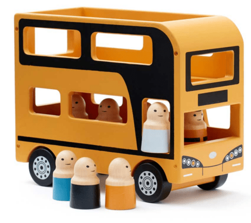 KIDS CONCEPT - Doubledecker Aiden fából készült autóbusz