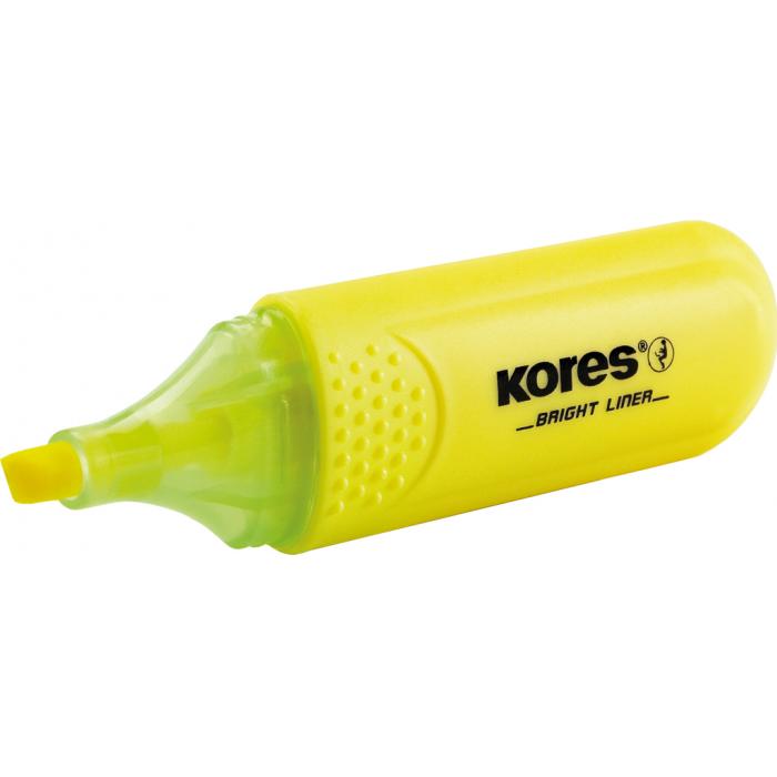KORES - Highlighter Bright liner sárga
