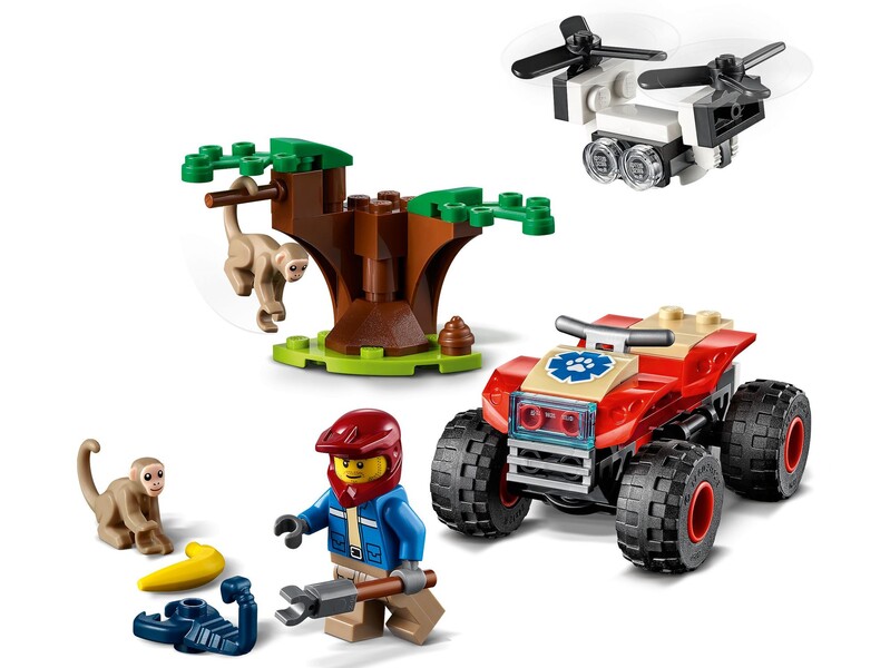 LEGO - City 60300 Mentő ATV a vadonban