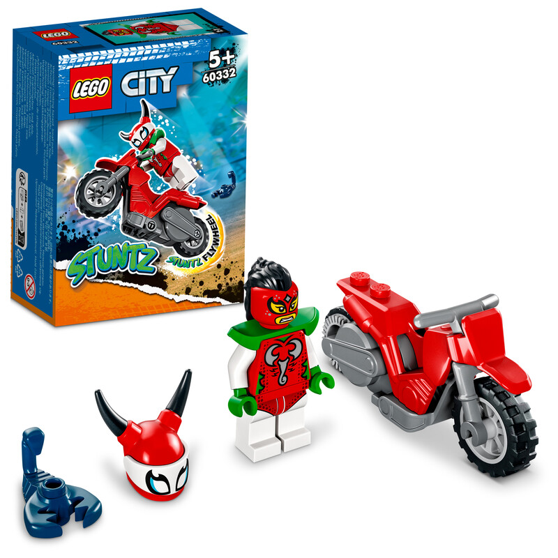 LEGO - City 60332 Scorpio kaszkadőr kerékpár