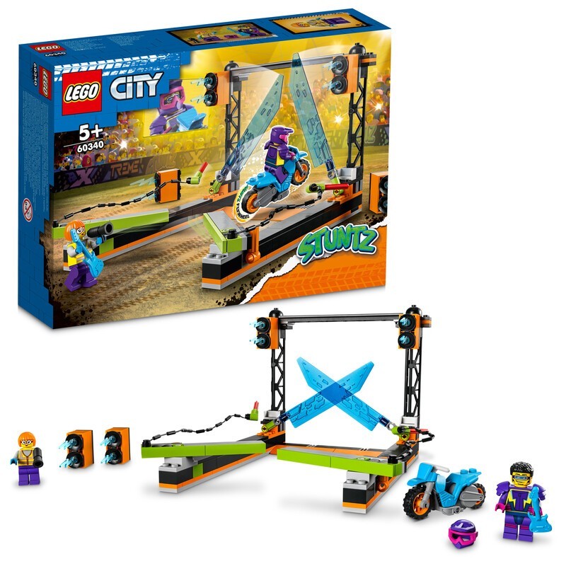 LEGO - City 60340 Stunt Challenge pengékkel