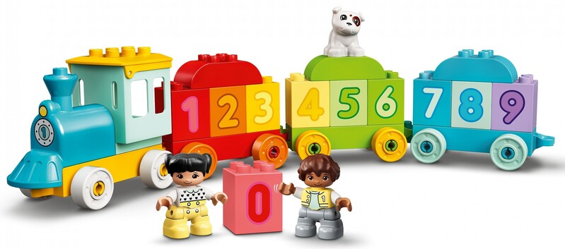 LEGO - DUPLO 10954 Számvonat - megtanulni számolni