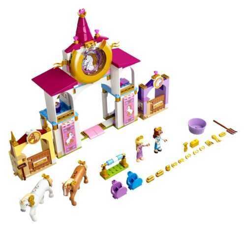 LEGO - Disney Hercegnő 43195 Királyi istálló Szépségek és Rapunzel