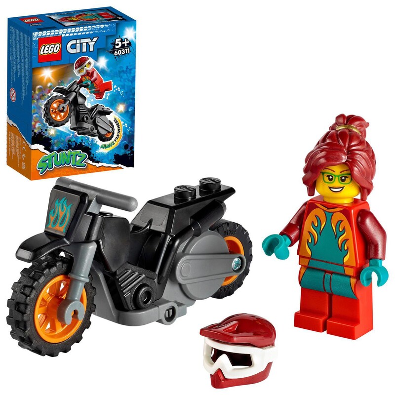 LEGO - Fire Stunt motorbicikli