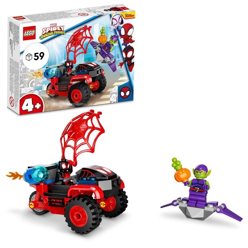 LEGO - Miles Morales: Spider-Man és a techno triciklije