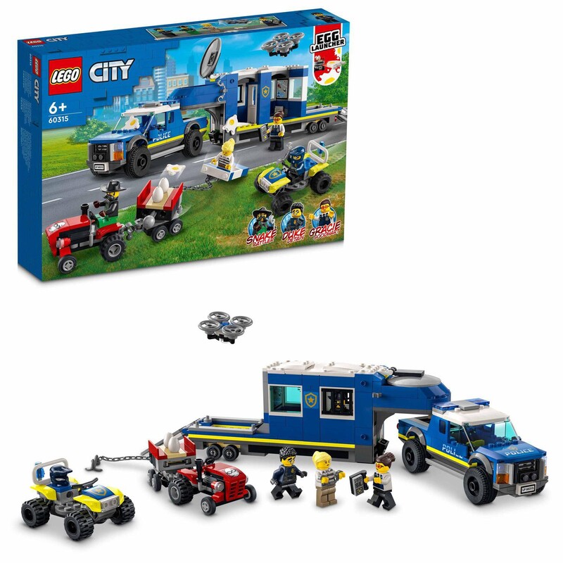 LEGO - Rendőrségi mobil parancsnoki jármű
