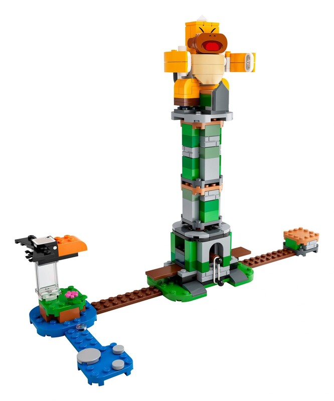 LEGO - Super Mario 71388 Boss Sumo Bro és eső torony - bővítőkészlet