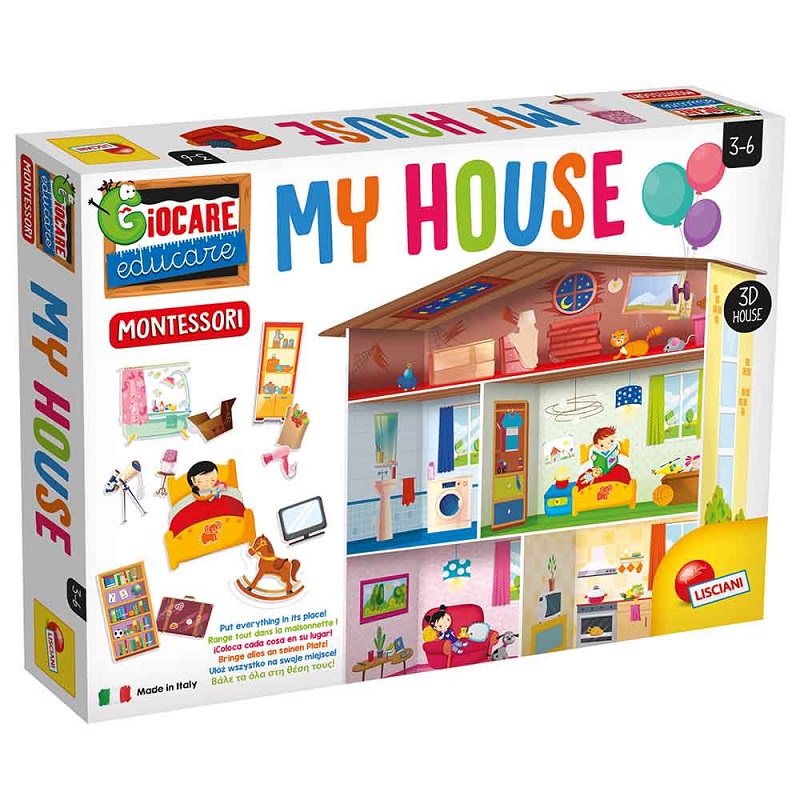 LISCIANI - Montessori My Home oktatási játék