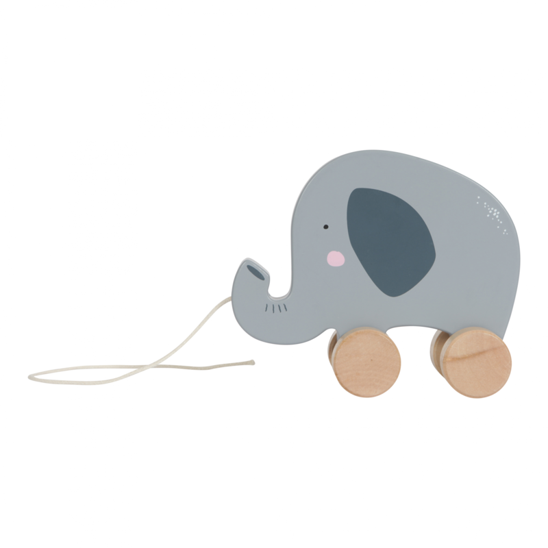 LITTLE DUTCH - Vontató elefánt