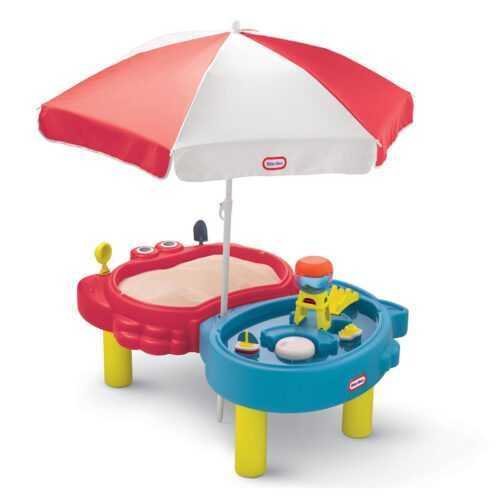 LITTLE TIKES - gyermek homokozó asztal esernyővel
