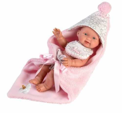LLORENS - 26308 ÚJ SZÜLETETT LÁNY - valósághű baba baba teljes vinil testtel - 26 cm