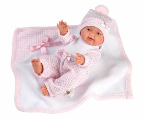 LLORENS - 26310 ÚJ SZÜLETETT LÁNY - valósághű baba baba teljes vinil testtel - 26 cm