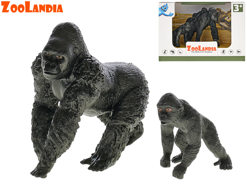 MIKRO TRADING - Zoolandia gorilla kicsinyével 5
