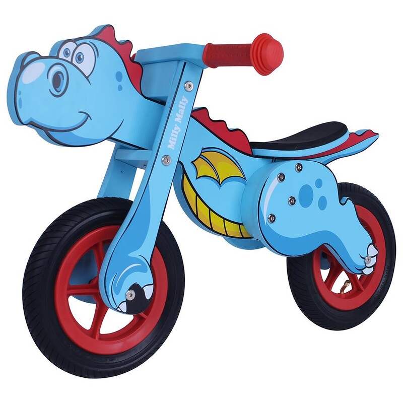 MILLY MALLY - Gyerek futóbicikli Dino Mini blue