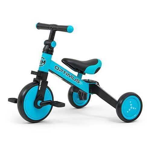 MILLY MALLY - Gyerek háromkerekű bicikli 3az1-ben Optimus blue