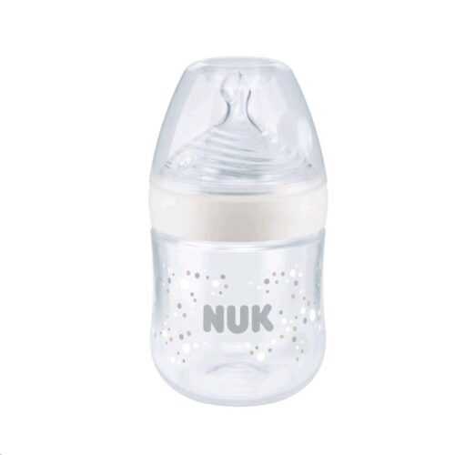NUK - Baba cumisüveg Nature Sense hőmérséklet jelzővel 150 ml lila