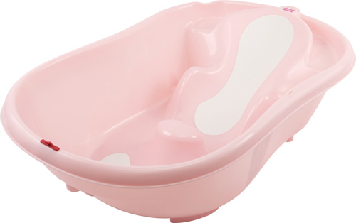 OK BABY - Onda Evolution fürdőkád tartó nélkül világos rózsaszín 54