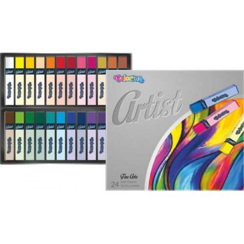 PATIO - Colorino Pasztell Artist Dry 24 színű pasztellfesték