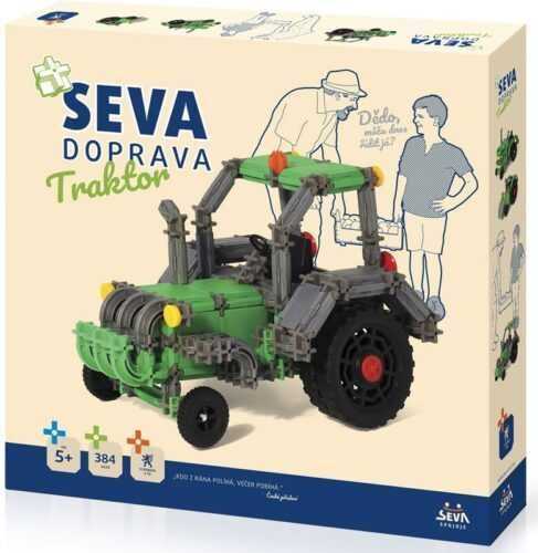 SEVA - Ěpítőjáték Seva traktor 384 db