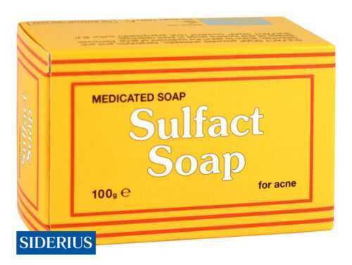 SIDERIUS - Sulfact szappan - kénes gyógyszappan pattanásokra 100g