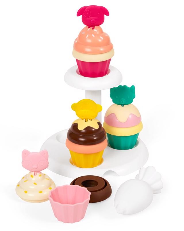 SKIP HOP - Állatkerti egymásra rakható sütemények változó színekkel 3y+