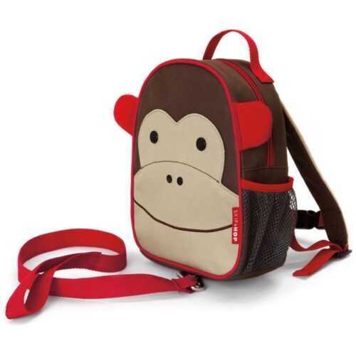 SKIP HOP - Állatkerti hátizsák biztonsági pórázzal Monkey 1+