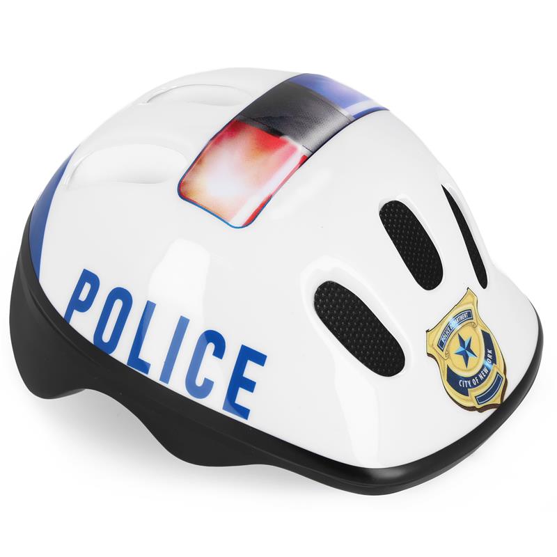 SPOKEY - POLICE Gyermek kerékpáros sisak 44-48 cm