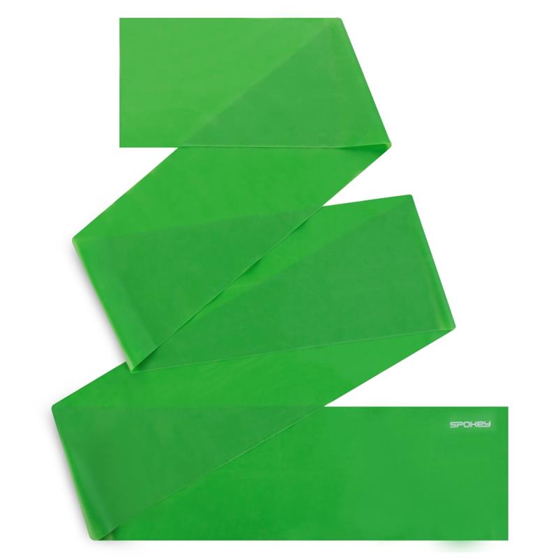 SPOKEY - RIBBON II fitness gumi zöld közepes méretű