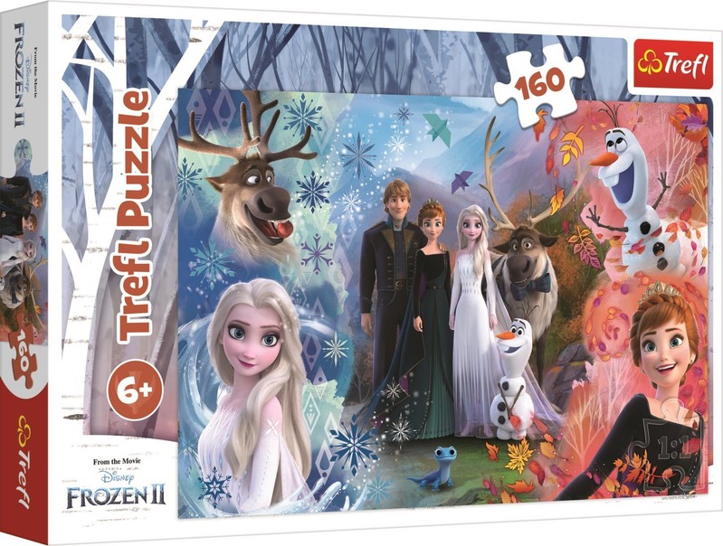 TREFL - Puzzle 160 Szeretnék hinni egy álomban Disney Frozen 2